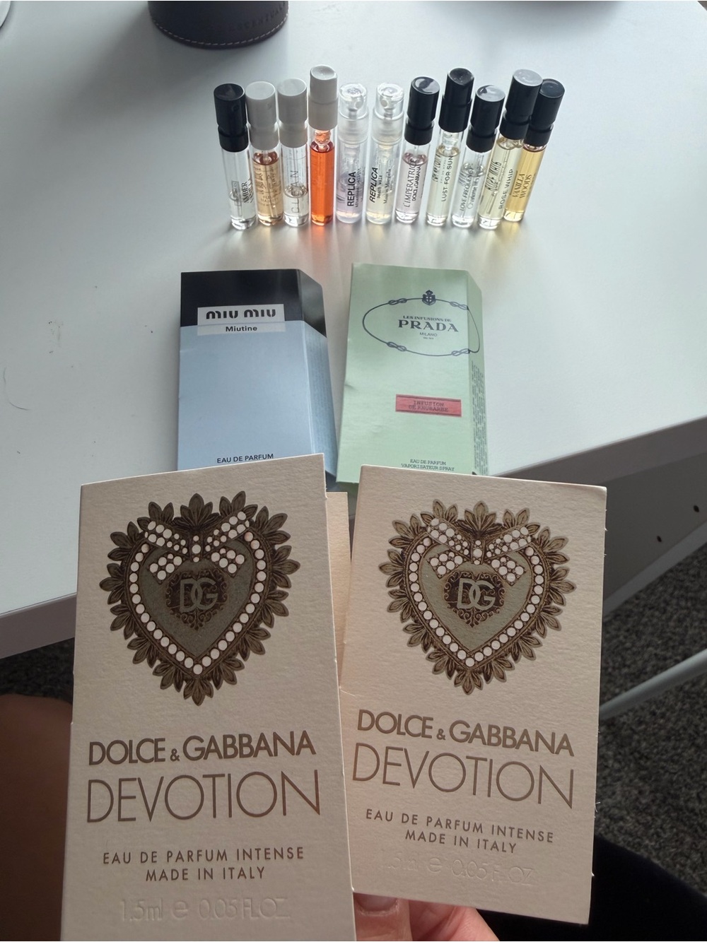 Dolce & Gabbana Devotion Sample Cards